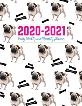 2020-2021 Daily Weekly and Monthly Planner: Pretty Two Year Jan 1, 2020 - Dec 31, 2021 Calendar Organizer and Appointment Schedule Agenda Journal for ... - 24 Months Planner - Creative AG 0002