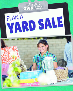 Paperback Plan a Yard Sale Book