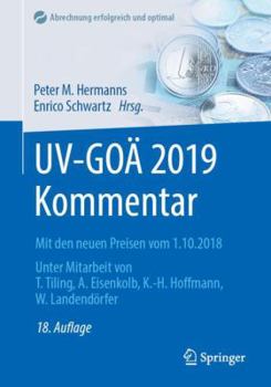 Paperback Uv-Go? 2019 Kommentar: Mit Den Neuen Preisen Vom 1.10.2018 [German] Book