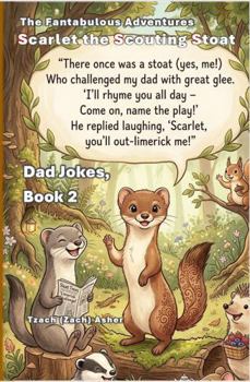Paperback Scarlet the Stoat - Dad Jokes, Book 2 Book