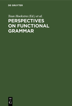 Hardcover Perspectives on Functional Grammar Book