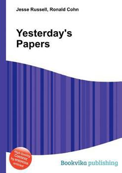 Paperback Yesterday's Papers Book
