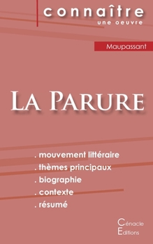 Paperback Fiche de lecture La Parure de Guy de Maupassant (Analyse littéraire de référence et résumé complet) [French] Book