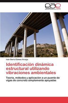 Paperback Identificacion Dinamica Estructural Utilizando Vibraciones Ambientales [Spanish] Book