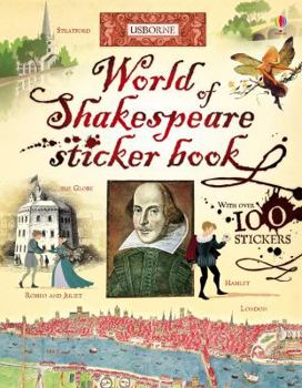 Paperback World of Shakespeare Sticker Book (Information Sticker Books) Book