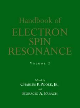 Hardcover Handbook of Electron Spin Resonance: Volume 2 Book