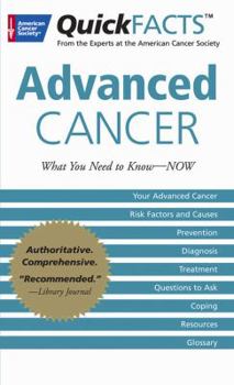 Paperback Quick Facts on Advanced Cancer Book