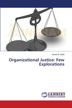 Paperback Organizational Justice: Few Explorations Book