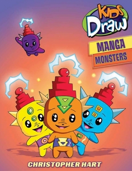 Paperback Kids Draw Manga Monsters Book