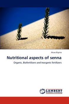Paperback Nutritional Aspects of Senna Book