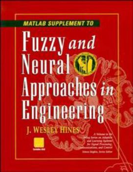 Paperback MATLAB Supplement to Fuzzy and Neural Approaches in Engineering Book