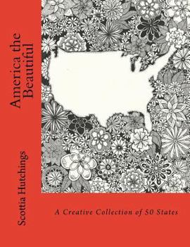 Paperback America the Beautiful: A Creative Collection of 50 States Book