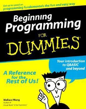Paperback Beginning Programming for Dummies? Book