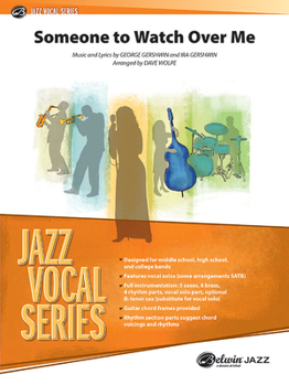 Someone to Watch Over Me: Jazz Ensemble with Vocal Soloist, Conductor Score & Parts