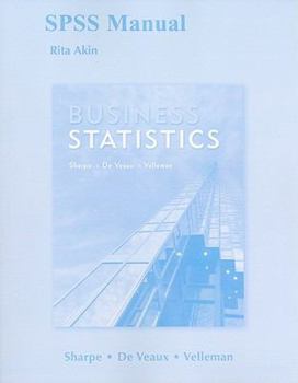 Paperback Business Statistics, SPSS Manual Book