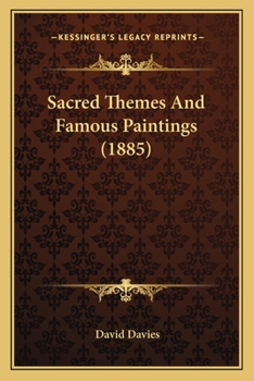 Paperback Sacred Themes And Famous Paintings (1885) Book