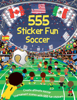 Paperback 555 Sticker Fun Soccer Book