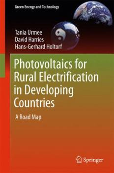 Hardcover Photovoltaics for Rural Electrification in Developing Countries: A Road Map Book