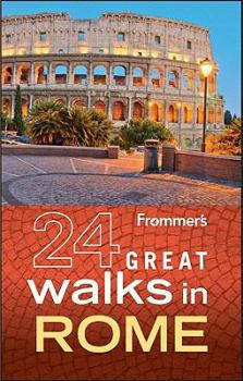 Paperback Frommer's 24 Great Walks in Rome Book