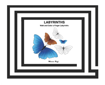 Hardcover Labyrinths: Walk and Color a Finger Labyrinth(c) Book