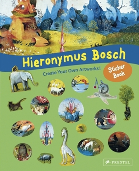 Paperback Hieronymus Bosch: Sticker Book