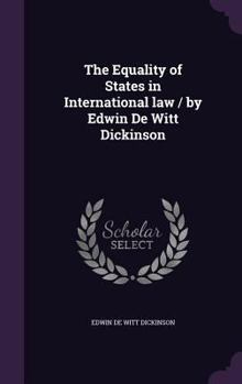 The Equality of States in International Law (Harvard Studies in Jurisprudence)