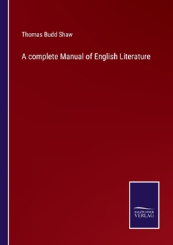 Paperback A complete Manual of English Literature Book