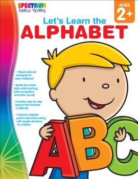 Paperback Let's Learn the Alphabet, Ages 2 - 5 Book