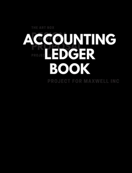 Paperback Accounting Ledger Book: Simple Accounting Ledger for Bookkeeping 6 Column Payment Record Record and Tracker Log Book, Checking Account Transac Book