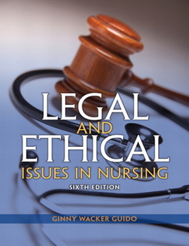 Paperback Legal and Ethical Issues in Nursing Book