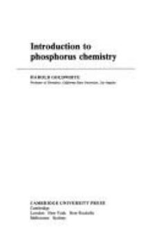 Hardcover Introduction to Phosphorous Chemistry Book