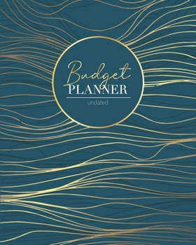 Paperback Budget Planner: Undated Bill Journal Notebook and Business notebook for and financial Budget Planner Organizer - Monthly and Weekly Pl Book