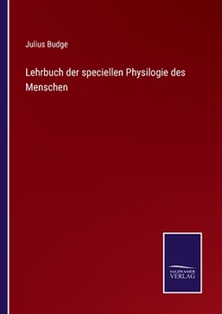 Paperback Lehrbuch der speciellen Physilogie des Menschen [German] Book