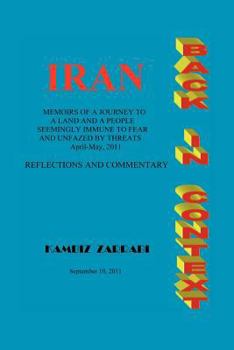 Paperback Iran Back in Context Book