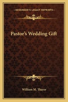 Paperback Pastor's Wedding Gift Book