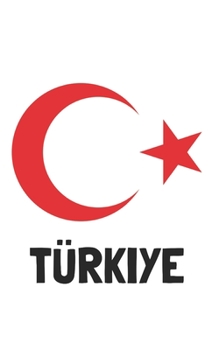 Türkiye: Handy journal notebook diary with blank lined paper to write in (Europa)