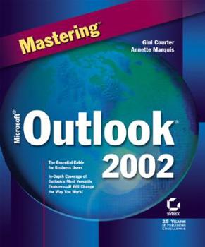 Paperback Mastering Microsoft Outlook 2002 Book