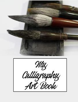 Paperback My Calligraphy Art Book