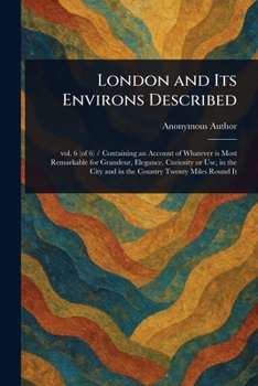 Paperback London and Its Environs Described Book