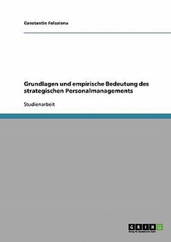 Paperback Grundlagen und empirische Bedeutung des strategischen Personalmanagements [German] Book