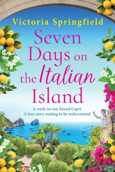 Paperback Seven Days on the Italian Island [Large Print] Book
