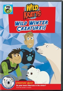 DVD Wild Kratts: Wild Winter Creatures Book