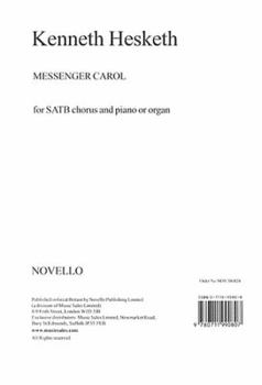 Paperback Kenneth Hesketh: Messenger Carol Satb Book