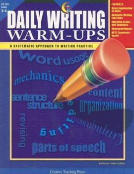 Paperback Daily Writing Warm-Ups: Grades 3-4 Book