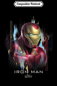 Composition Notebook: Marvel Avengers Endgame Iron Man Splatter Graphic  Journal/Notebook Blank Lined Ruled 6x9 100 Pages