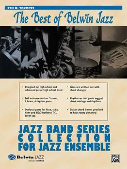 Paperback Jazz Band Collection for Jazz Ensemble: 4th Trumpet Book