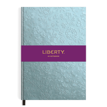 Hardcover Liberty Vegan Leather Hardcover A5 Journal Blue Book