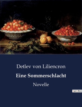 Paperback Eine Sommerschlacht: Novelle [German] Book