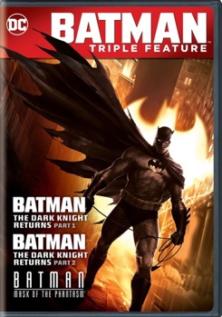 DVD Batman: Dark Knight Returns Triple Feature Book