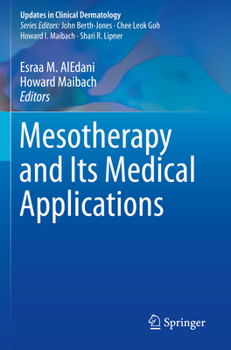 Paperback Mesotherapy and Its Medical Applications Book